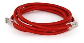 Cabo De Rede Patch Cord Cat6 Furukawa Vermelho - 1 Metro