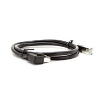 Cabo de Rede Patch Cord Cat7 Plug 90 Graus para Lateral Cabo de Rede Patch Cord Cat7 Plug 90 Graus para Lateral