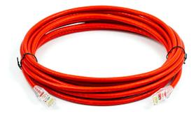 Cabo de rede Patch Cord Com RJ45 CAT6 3m Vermelho Cabo de rede Patch Cord Com RJ45 CAT6 3m Vermelho