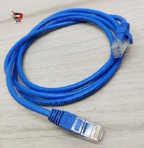 Cabo De Rede Patch Cord Internet Ethernet Azul 1.5m