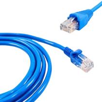 Cabo de Rede Patch Cord RJ45 Macho 30 Metros Azul XC-CR-30M Cabo de Rede Patch Cord RJ45 Macho 30 Metros Azul XC-CR-30M