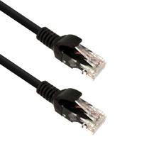Cabo de Rede Plus Cable Patch Cord CAT5E RJ45 10 Metros Preto