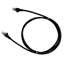 Cabo de Rede Plus Cable Patch Cord CAT6 C/RJ45 1,5m - Preto