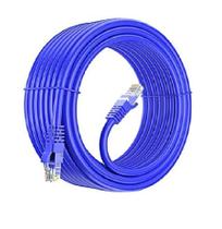 Cabo De Rede Plus Cable Pc Eth5e Patch Cord Cat5E Azul 30 Metros