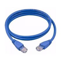 Cabo De Rede Plus Cable Pc Eth6e Patch Cord Cat6 Azul - 10 Metros