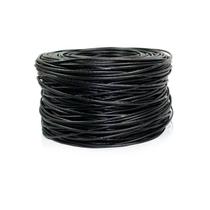 Cabo de Rede Preto de Par Trançado para CFTV e Alarme 300 Metros 0,41mm Multilaser - SE326