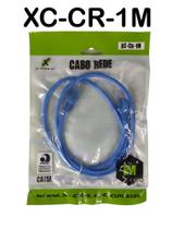 Cabo De Rede Rj45 1m Ethernet X-Cell Cat5e Azul 1 Metro Cabo De Rede Rj45 1m Ethernet X-Cell Cat5e Azul 1 Metro