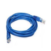 Cabo De Rede Rj45 3m Ethernet Patch Cord Cat5e Azul 3 Metros