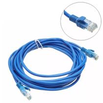 Cabo de rede RJ45 azul 10metros alta qualidade