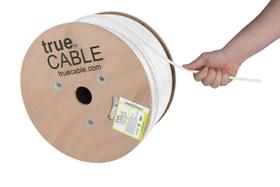 Cabo de rede TRUE CABLE Cat6 para área externa 305 m à prova d'água Cabo de rede TRUE CABLE Cat6 para área externa 305 m à prova d'água