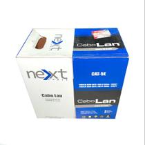 Cabo De Rede U/UTP Cat5e Preto Caixa 305m (2 pares) Next