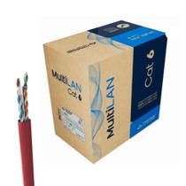 Cabo DE REDE UT/UTP Cat6 CM Multilan Vermelha 305 Metros 23400216 Furukawa