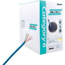 Cabo De Rede UTP Cat6 Azul 1Gbps 305M Panduit - NUC6C04BU-FE