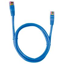 Cabo de Rede UTP (Patch Cord) RJ45 Cat.6 - 10 metros - Azul - Plua Cable PC-ETH6U100BL