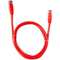 Cabo de Rede UTP Patch Cord RJ45 Cat 6 - 2,5 metros - Vermelho - Plus Cable PC-ETH6U25RD Cabo de Rede UTP Patch Cord RJ45 Cat 6 - 2,5 metros - Vermelho - Plus Cable PC-ETH6U25RD