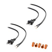Cabo de reposição Cable Matters, pacote com 2 pinos polarizados 18AWG Cabo de reposição Cable Matters, pacote com 2 pinos polarizados 18AWG