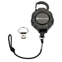 Cabo de retenção para microfone Midland MXMCBK em Kevlar, 91 cm Cabo de retenção para microfone Midland MXMCBK em Kevlar, 91 cm