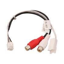 Cabo De Saída De Áudio RCA Universal 8P Macho-Fêmea Para Rádio Automotivo Android Multimídia Cabo De Saída De Áudio RCA Universal 8P Macho-Fêmea Para Rádio Automotivo Android Multimídia