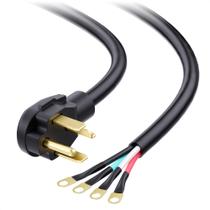 Cabo de secagem Cable Matters 10 pés 30A/250V/7500W 10AWG 4 pinos Cabo de secagem Cable Matters 10 pés 30A/250V/7500W 10AWG 4 pinos
