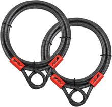 Cabo de segurança BV Heavy-Duty de 4,5 m com presilhas de 10 mm resistente a cortes