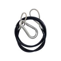 Cabo de segurança do motor Marinetech Panther Marine em aço inoxidável Cabo de segurança do motor Marinetech Panther Marine em aço inoxidável