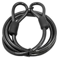 Cabo de segurança Lumintrail Heavy-Duty, aço trançado de 12 mm, 7 pés
