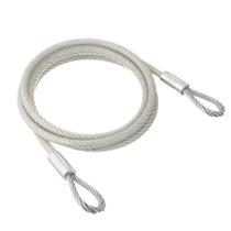 Cabo de segurança Tie Down 50570 revestido de vinil galvanizado 1/4 x3/8" 1,8 m Cabo de segurança Tie Down 50570 revestido de vinil galvanizado 1/4 x3/8" 1,8 m