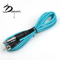 Cabo de Silicone RCA Para Máquina De Tatuagem Tattoo
