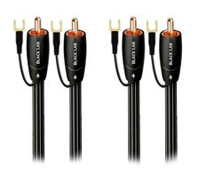 Cabo de subwoofer AudioQuest Black Lab, pacote com 3 m Cabo de subwoofer AudioQuest Black Lab, pacote com 3 m