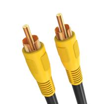 Cabo de subwoofer Cabo de áudio coaxial digital RCA 15m