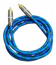 Cabo De Subwoofer H-premium Blindado Rca X Rca Ofhc 3m Cabo De Subwoofer H-premium Blindado Rca X Rca Ofhc 3m