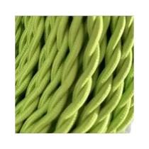 Cabo De Tecido Trançado Vintage 2 Fios 0.75mm Fio Elétrico De Cobre 5m 10m 20m 50m Para Luminária