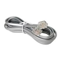 Cabo de telefone RJ11 2 vias 1,4m (kit com 10un) Cabo de telefone RJ11 2 vias 1,4m (kit com 10un)