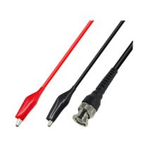 Cabo De Teste BNC De 50 Ohm Com Pontas Duplas De Crocodilo Para Osciloscópio Digital Conector Macho Cabo De Teste BNC De 50 Ohm Com Pontas Duplas De Crocodilo Para Osciloscópio Digital Conector Macho