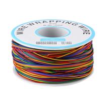 Cabo De Teste Colorido De Cobre Estanhado De 8 Fios 250M, Fio Isolado Para Soldagem De PCB B-30-1000