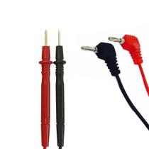 Cabo de Teste para Multímetro com Plug de 90 Graus 80cm de Comprimento Melhor Preço Cabo de Teste para Multímetro com Plug de 90 Graus 80cm de Comprimento Melhor Preço