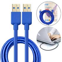 Cabo De Transferencia Dados Usb 3.0 Macho X Macho 3 Metros Cabo De Transferencia Dados Usb 3.0 Macho X Macho 3 Metros