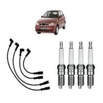 Cabo De Vela e Vela Daewoo Lanos 1.6 16v 97 98 99 00 01 Cabo De Vela e Vela Daewoo Lanos 1.6 16v 97 98 99 00 01