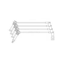 Cabo De Vela Ford Focus Bosch F00099C121 Jogo