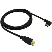 Cabo de Vídeo - HDMI 2.0 - 2m - MD9 - 7528 (Uma ponta com ângulo de 90º Fixo)