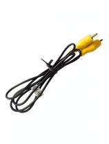 Cabo De Video Rca Macho Adaptador Amarelo 90cm Dourado Extensão CDK-103