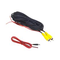 Cabo De Vídeo RCA Universal Para Câmera De Ré De Carro 6M 10M 15M 20M Conectando Monitor De Ré Cabo De Vídeo RCA Universal Para Câmera De Ré De Carro 6M 10M 15M 20M Conectando Monitor De Ré