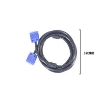 Cabo de Vídeo VGA para VGA de 3 Metros Tranferência Rápida