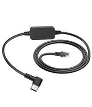 Cabo detector de radar USB-C para plugue RJ11 para Escort Uniden