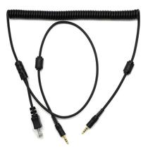 Cabo Digirig para AnyTone AT-778UV com áudio e PTT em espiral Cabo Digirig para AnyTone AT-778UV com áudio e PTT em espiral