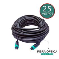 Cabo Digital Óptico Toslink de 25 Metros