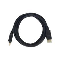 Cabo Display Port 1.4, 8K, 60HZ Cabos Golden