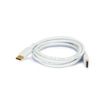 Cabo DisplayPort 1.2 - 2 metros - Branco - Chip SCE 018-7493