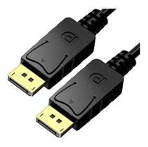 Cabo Displayport 1.2 4k 144hz Adaptador Dp Blindado 1,8m 3 D