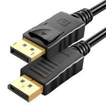 Cabo Displayport 1.2 4K 144Hz Adaptador Dp Blindado 3,0M 3D